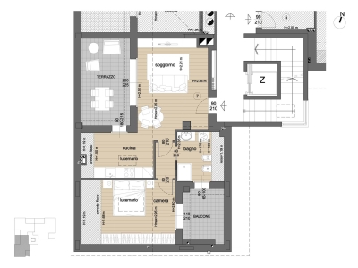 appartamento in vendita a Paderno Dugnano in zona Palazzolo Milanese