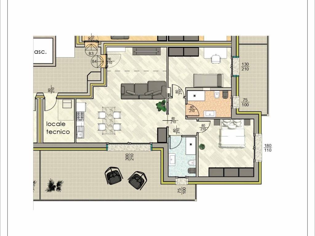 appartamento in vendita a Paderno Dugnano in zona Palazzolo Milanese