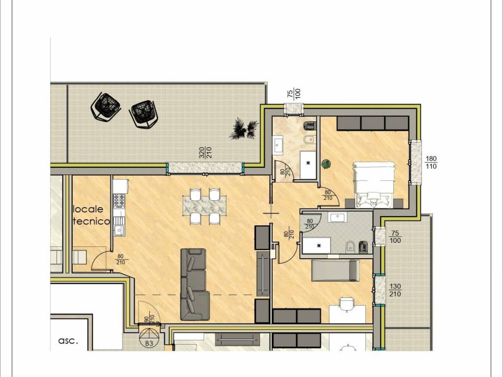 appartamento in vendita a Paderno Dugnano in zona Palazzolo Milanese