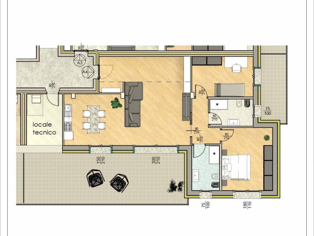 appartamento in vendita a Paderno Dugnano in zona Palazzolo Milanese