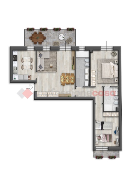 appartamento in vendita a Paderno Dugnano