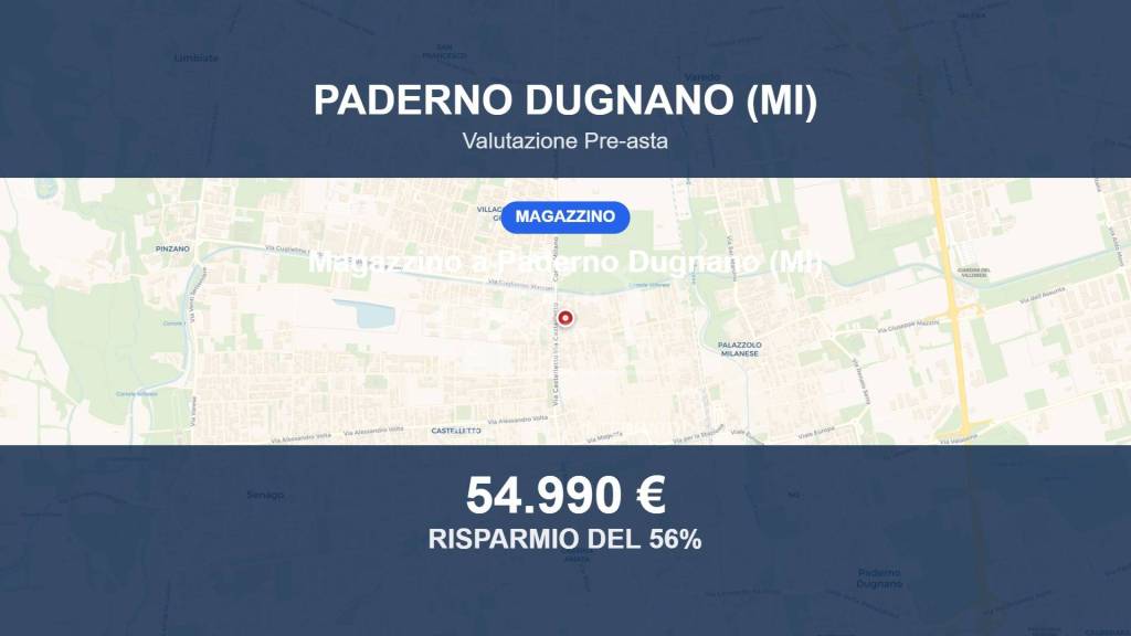 locale commerciale in vendita a Paderno Dugnano