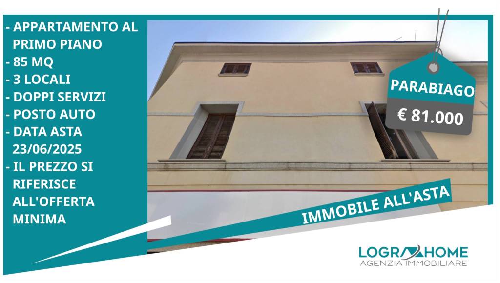 appartamento in vendita a Parabiago