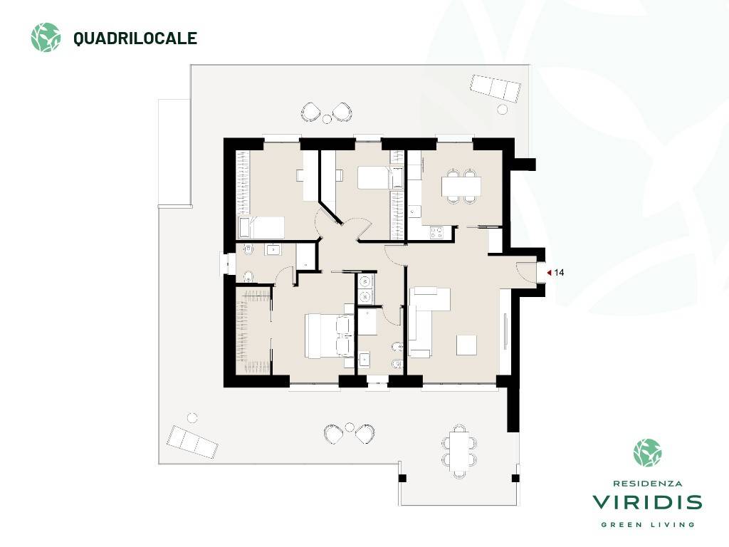 appartamento in vendita a Parabiago