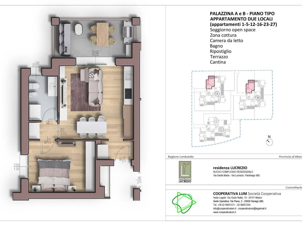 appartamento in vendita a Parabiago