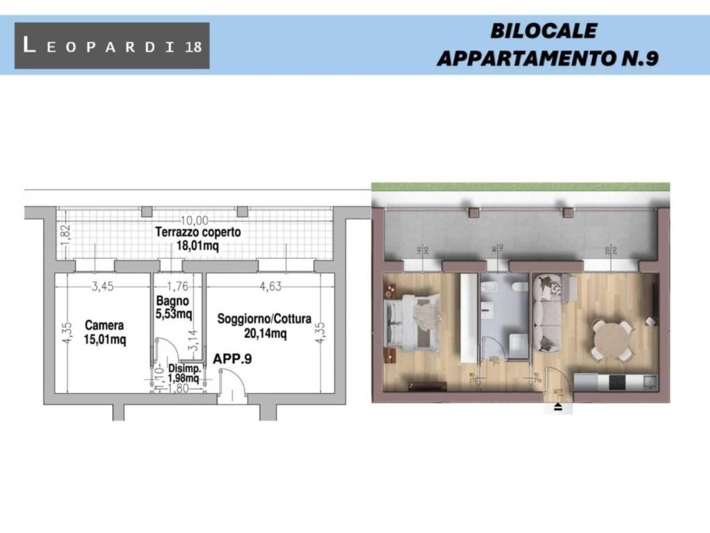 appartamento in vendita a Parabiago