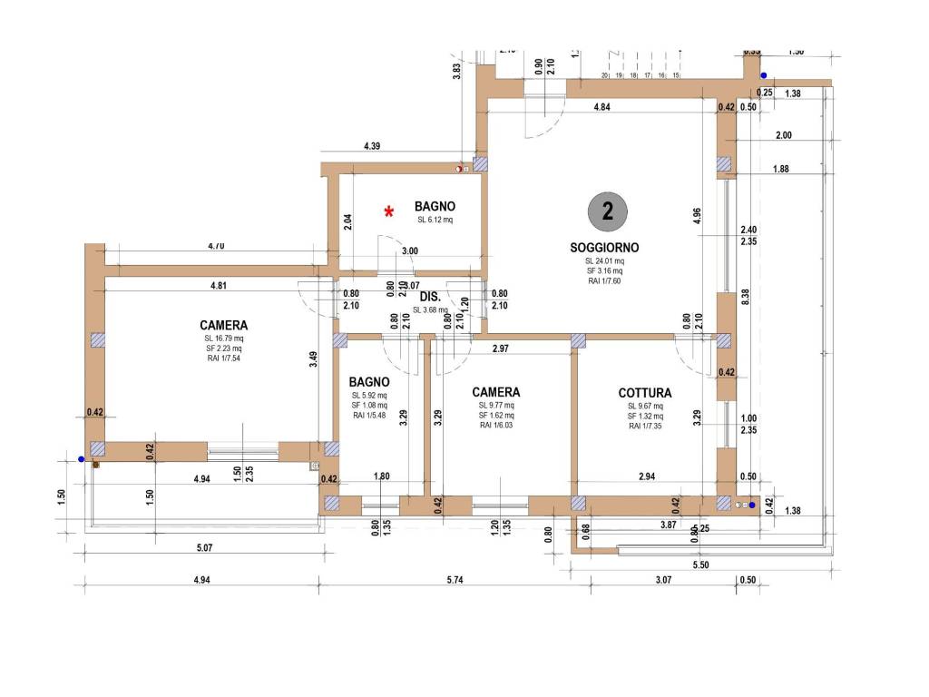 appartamento in vendita a Parabiago