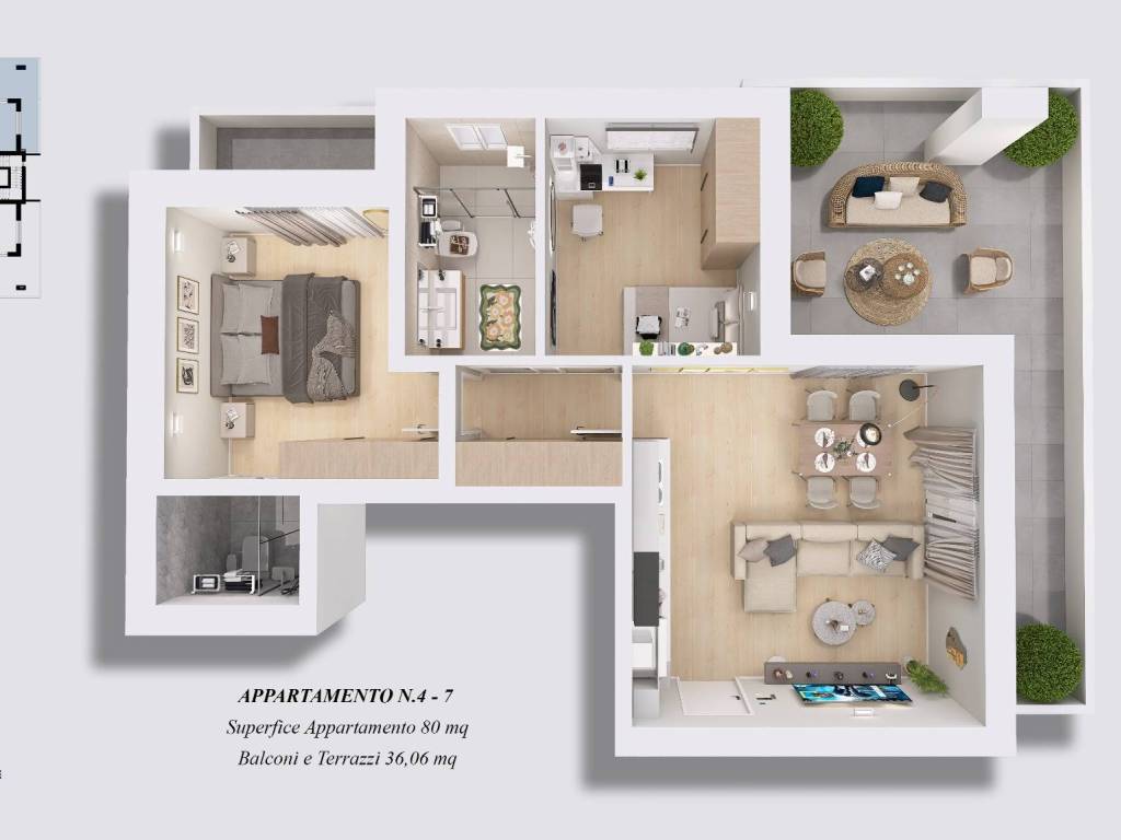 appartamento in vendita a Parabiago