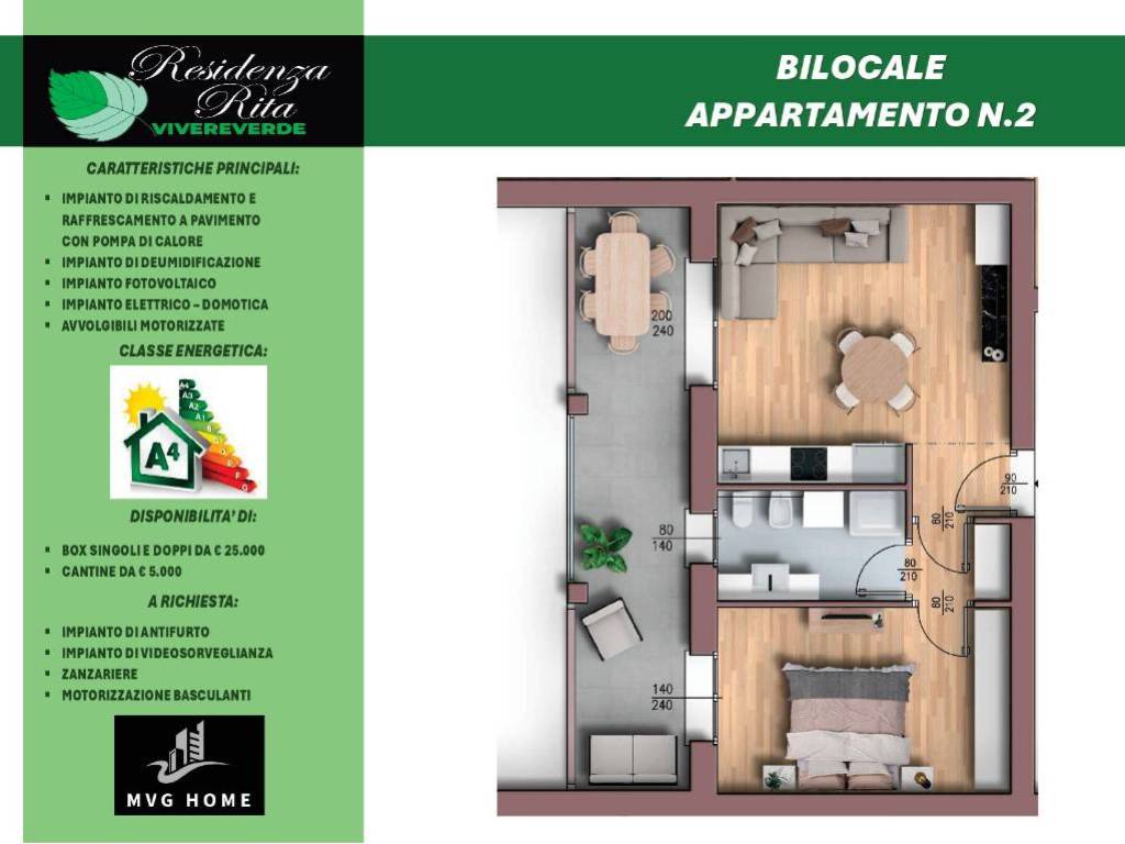 appartamento in vendita a Parabiago