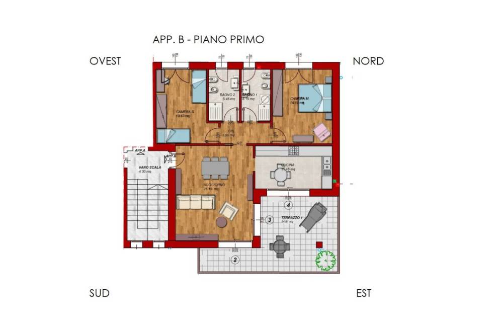 appartamento in vendita a Parabiago