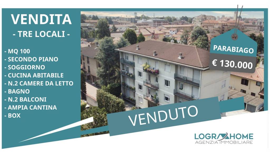 appartamento in vendita a Parabiago