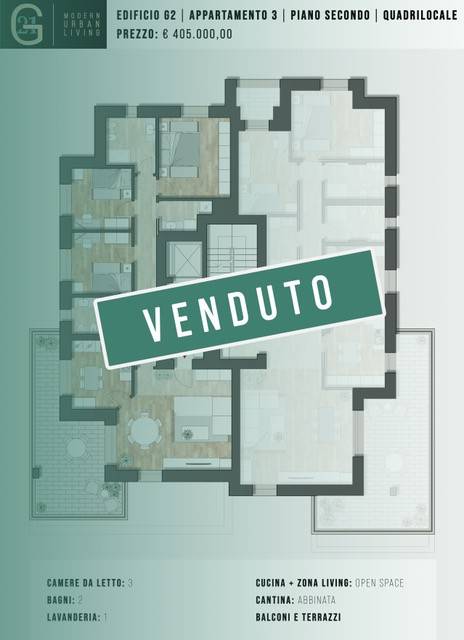 appartamento in vendita a Paullo