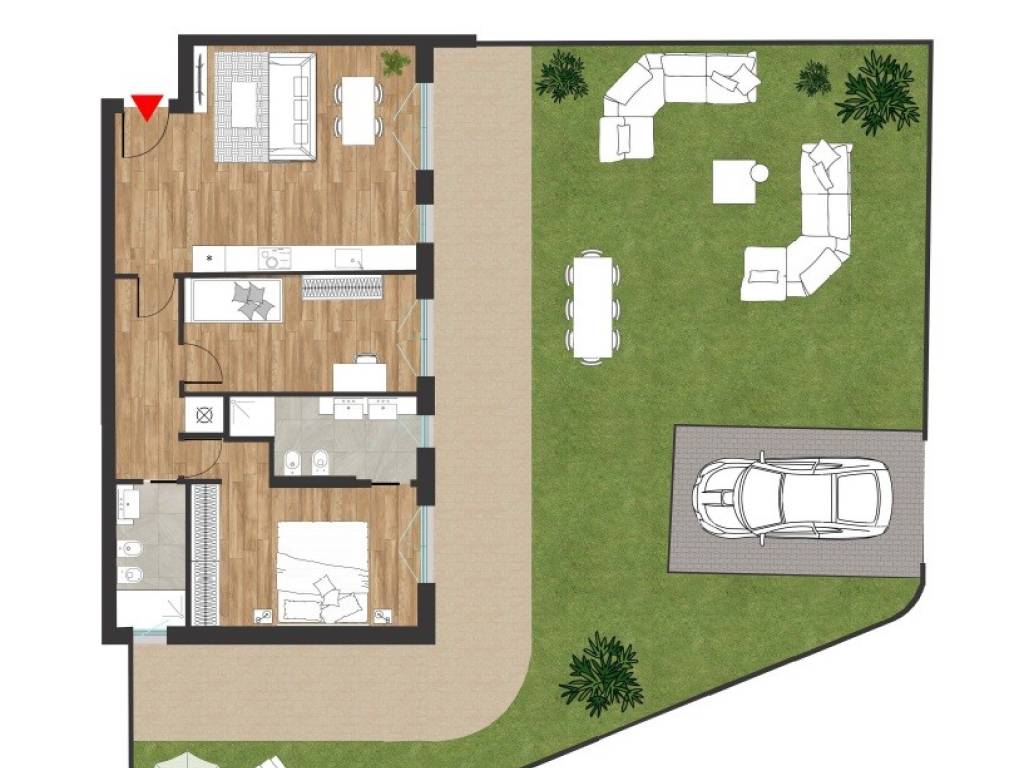 appartamento in vendita a Paullo