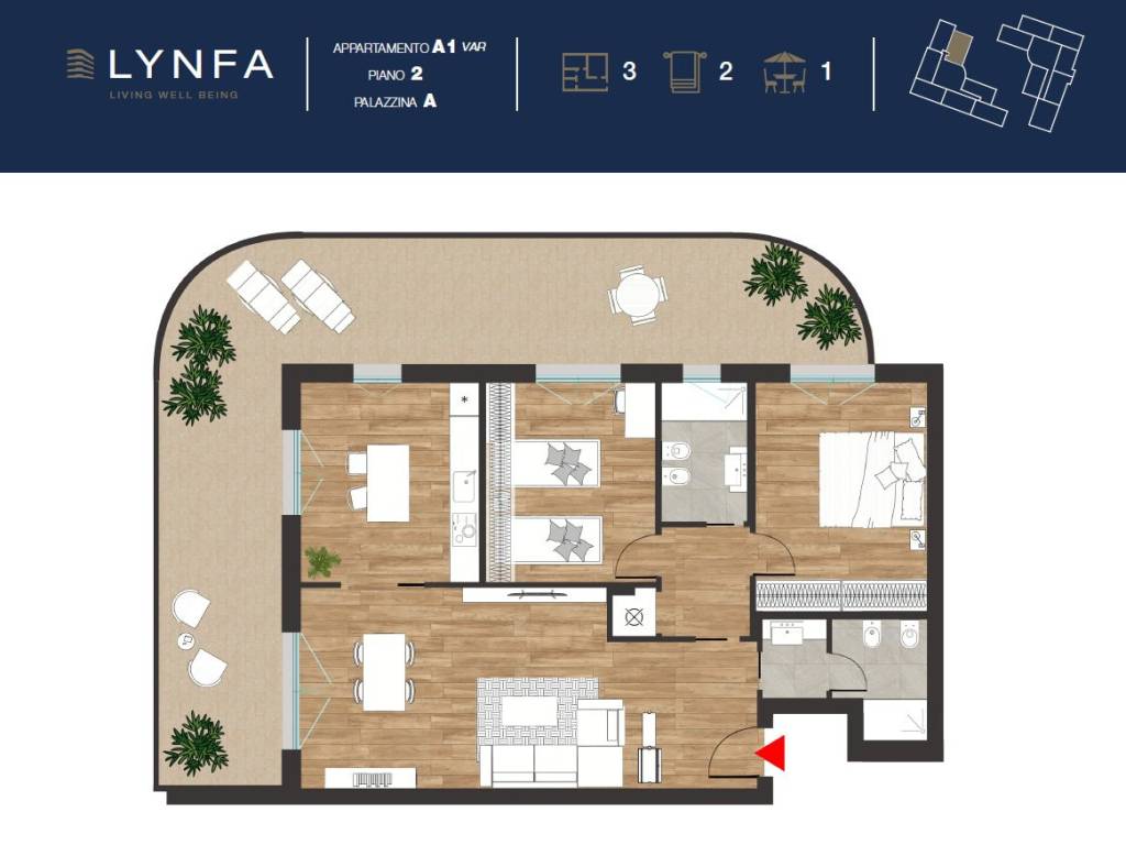 appartamento in vendita a Paullo