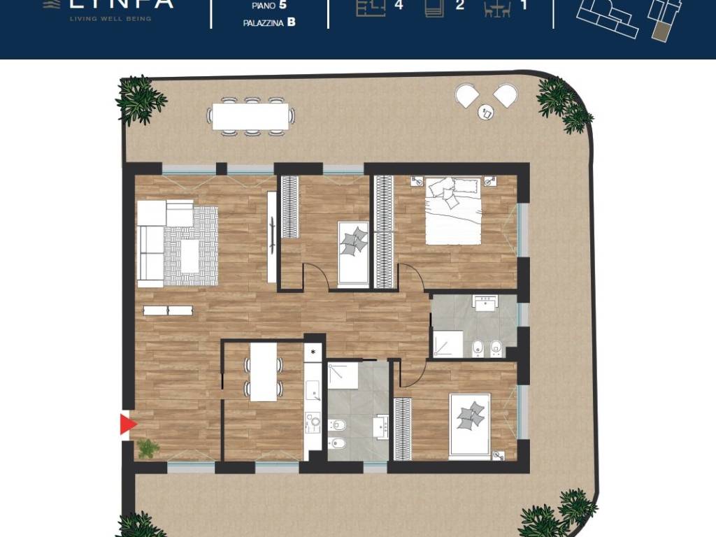 appartamento in vendita a Paullo