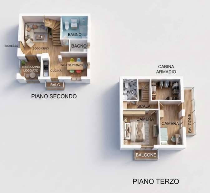 appartamento in vendita a Paullo