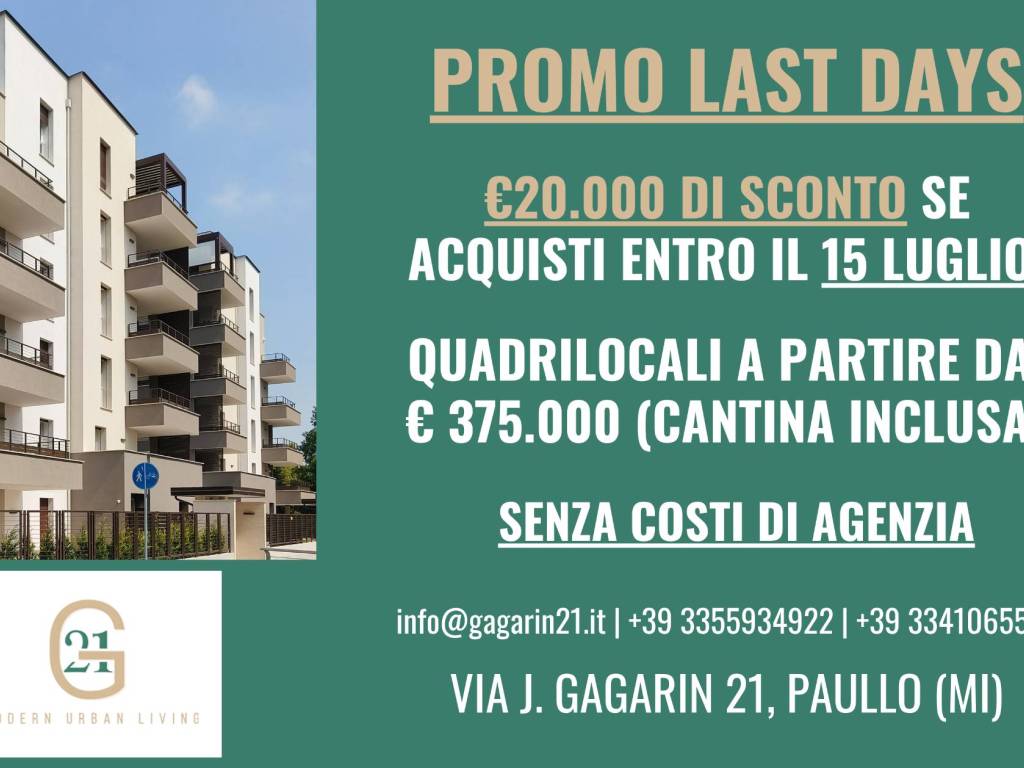 appartamento in vendita a Paullo