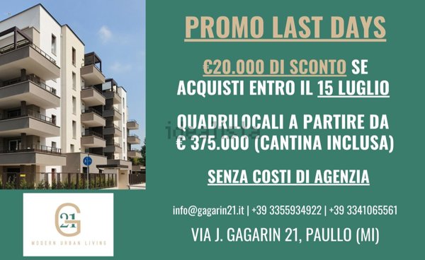 appartamento in vendita a Paullo