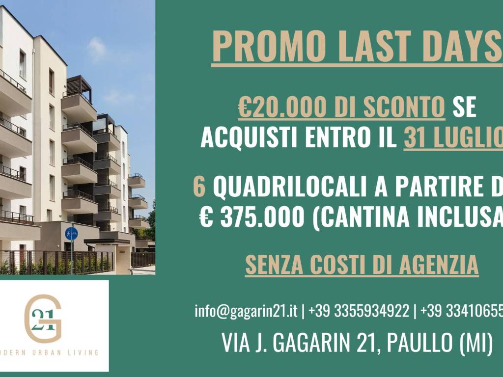 appartamento in vendita a Paullo in zona Paullo Centro