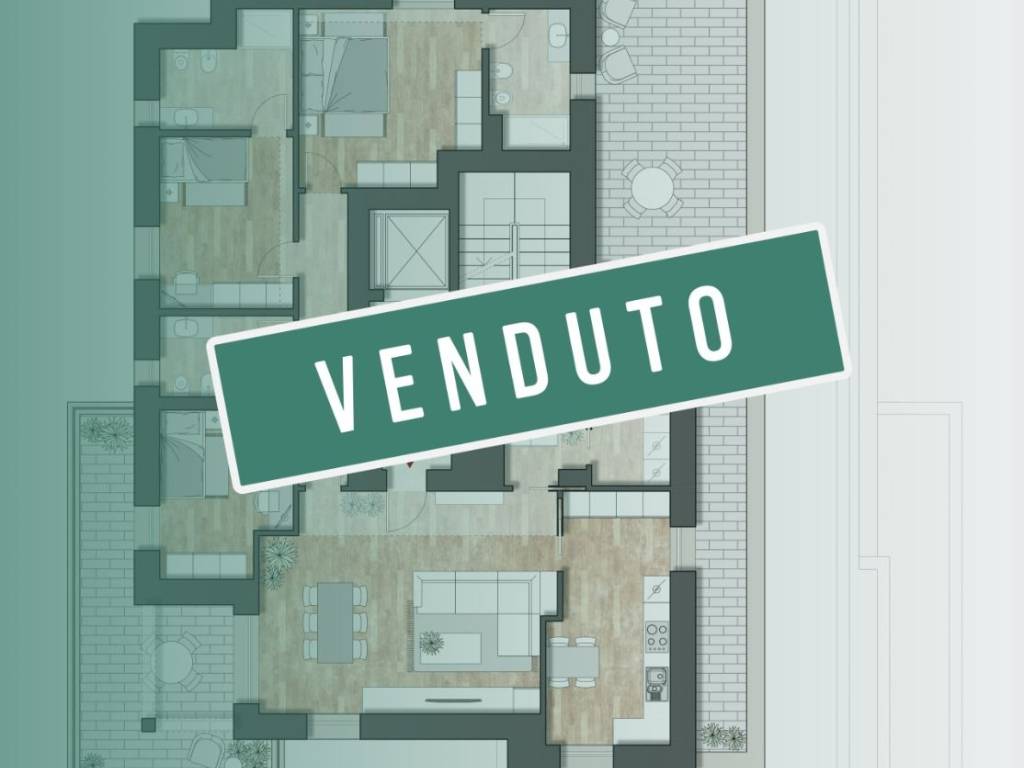 appartamento in vendita a Paullo in zona Paullo Centro