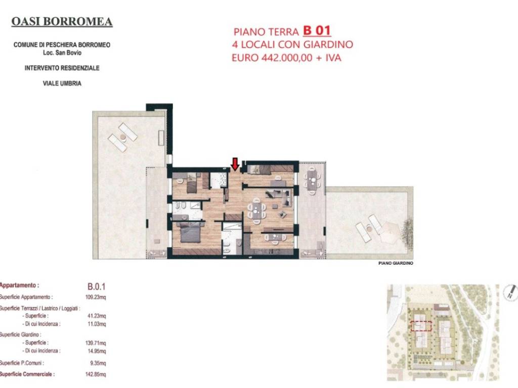 appartamento in vendita a Peschiera Borromeo in zona San Bovio