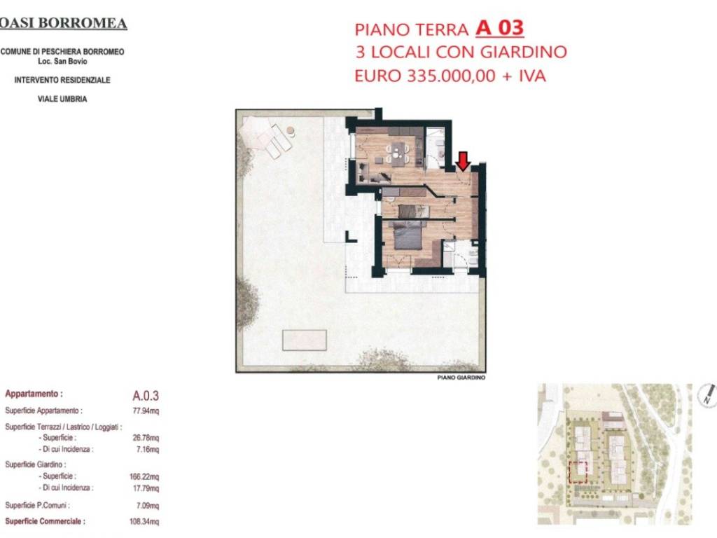 appartamento in vendita a Peschiera Borromeo in zona San Bovio