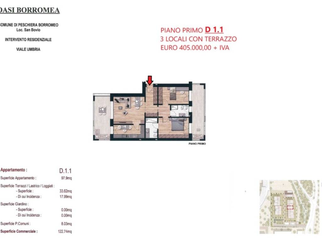 appartamento in vendita a Peschiera Borromeo in zona San Bovio