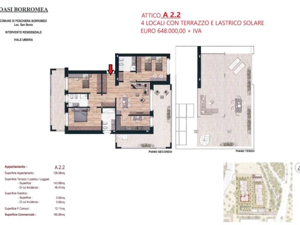 appartamento in vendita a Peschiera Borromeo in zona San Bovio