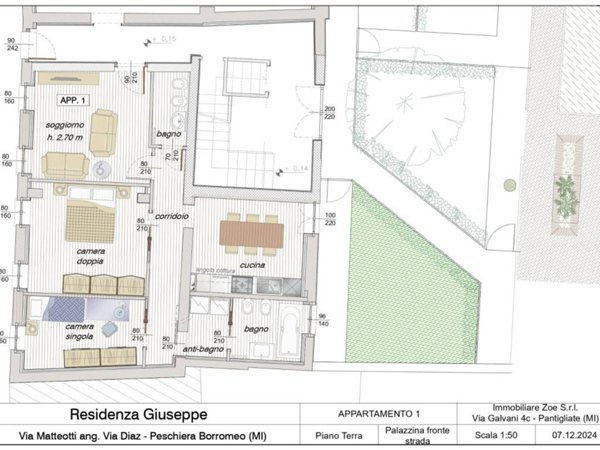 appartamento in vendita a Peschiera Borromeo in zona Bettola