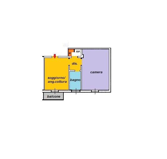appartamento in vendita a Peschiera Borromeo in zona Mezzate