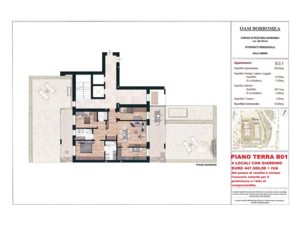 appartamento in vendita a Peschiera Borromeo in zona San Bovio