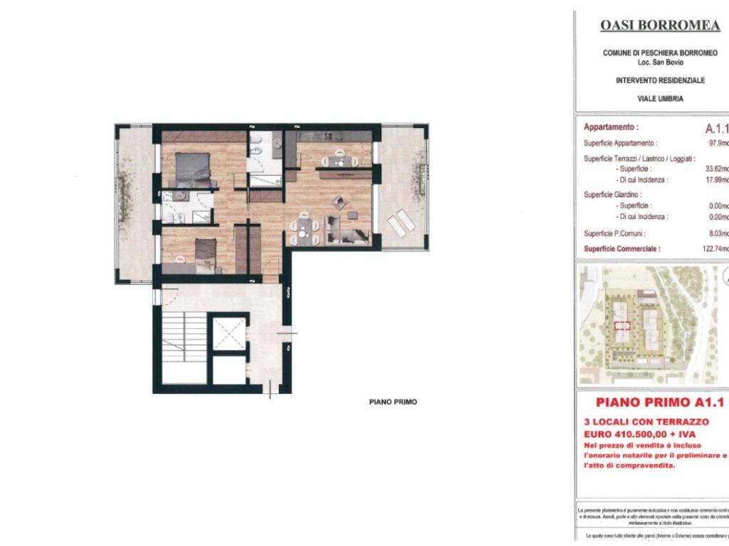 appartamento in vendita a Peschiera Borromeo in zona San Bovio