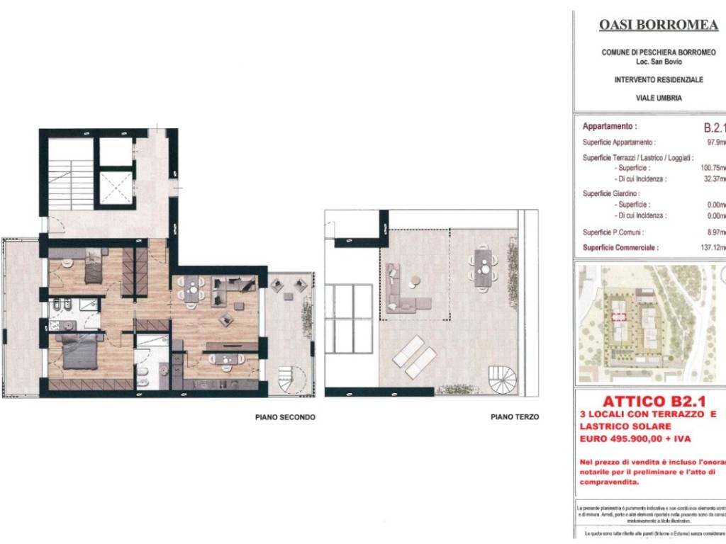 appartamento in vendita a Peschiera Borromeo in zona San Bovio