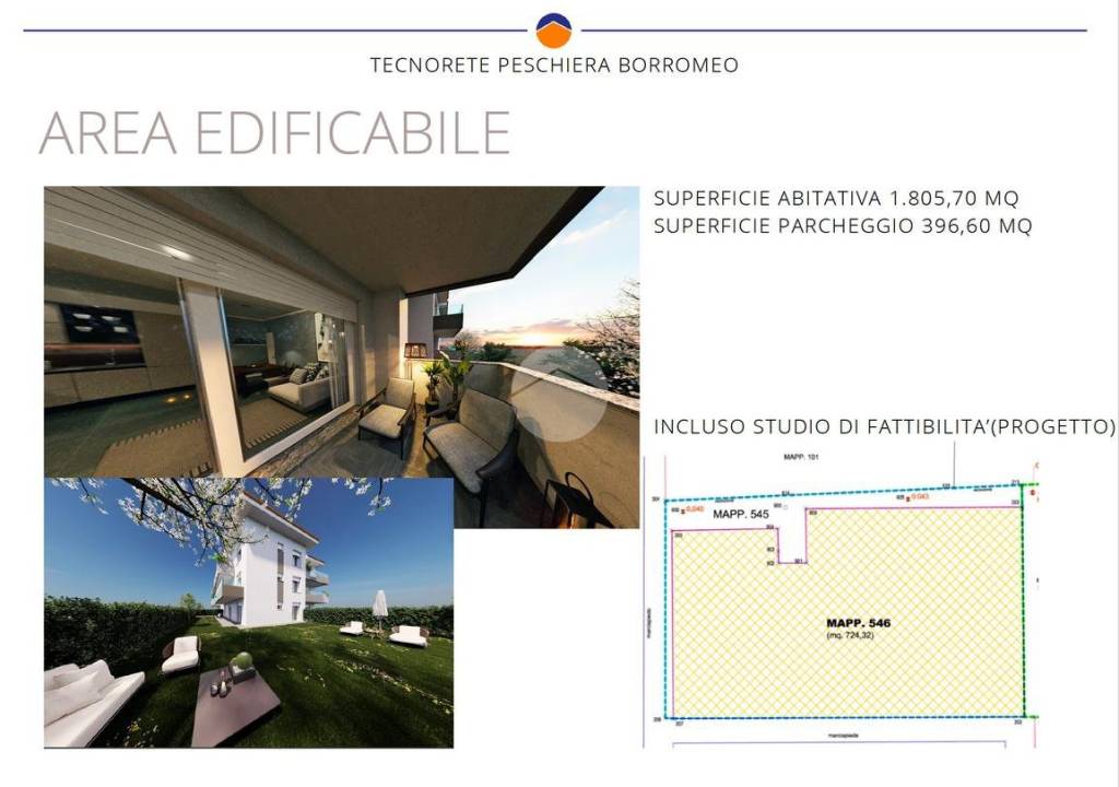 terreno edificabile in vendita a Peschiera Borromeo