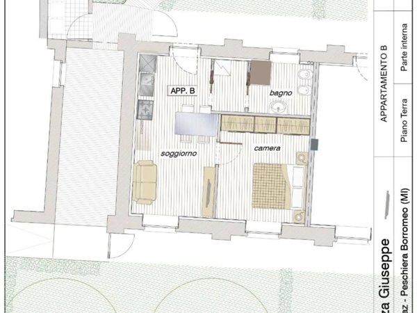 appartamento in vendita a Peschiera Borromeo in zona Bettola