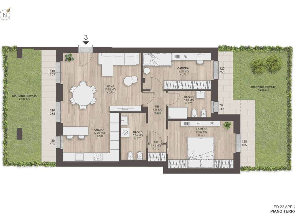 appartamento in vendita a Peschiera Borromeo in zona Bettola