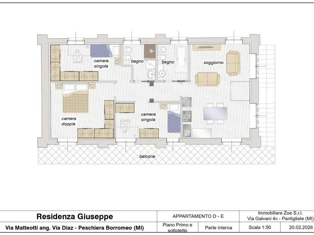 appartamento in vendita a Peschiera Borromeo in zona Bettola