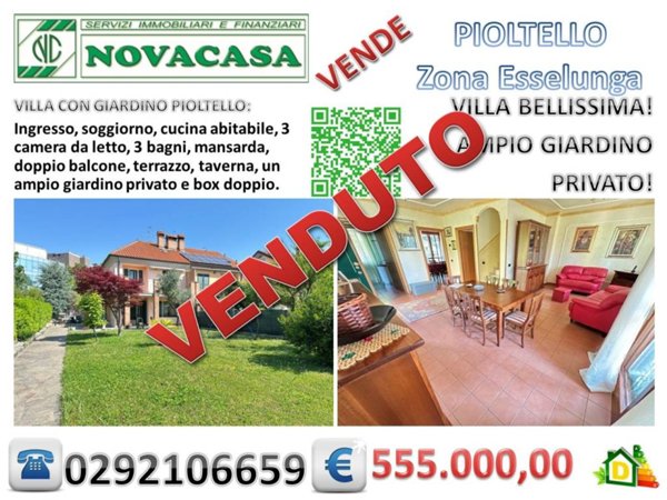 casa indipendente in vendita a Pioltello in zona Limito