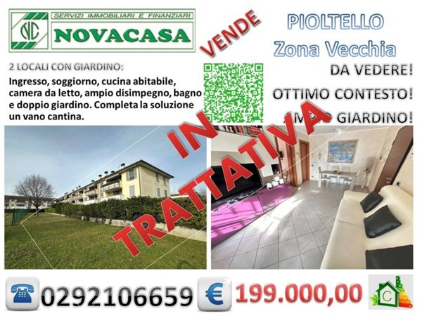 appartamento in vendita a Pioltello in zona Limito