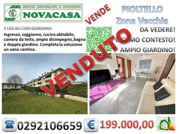 appartamento in vendita a Pioltello in zona Limito
