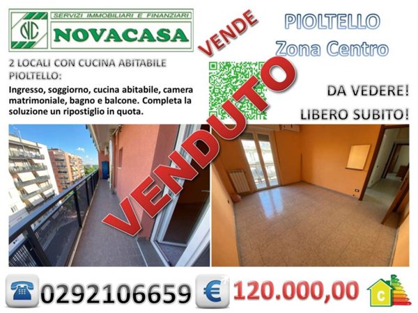 appartamento in vendita a Pioltello in zona Limito