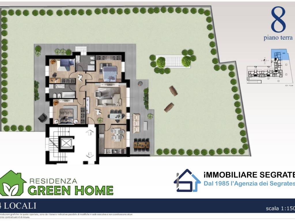 appartamento in vendita a Pioltello