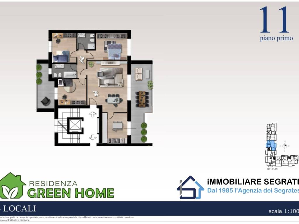 appartamento in vendita a Pioltello