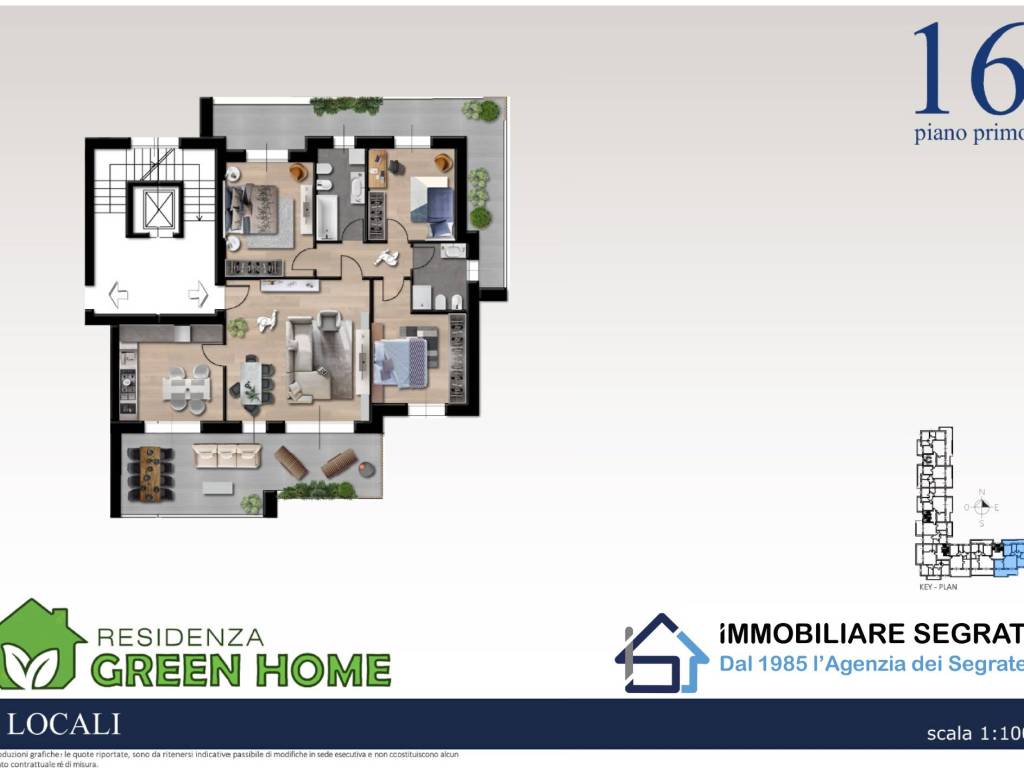 appartamento in vendita a Pioltello