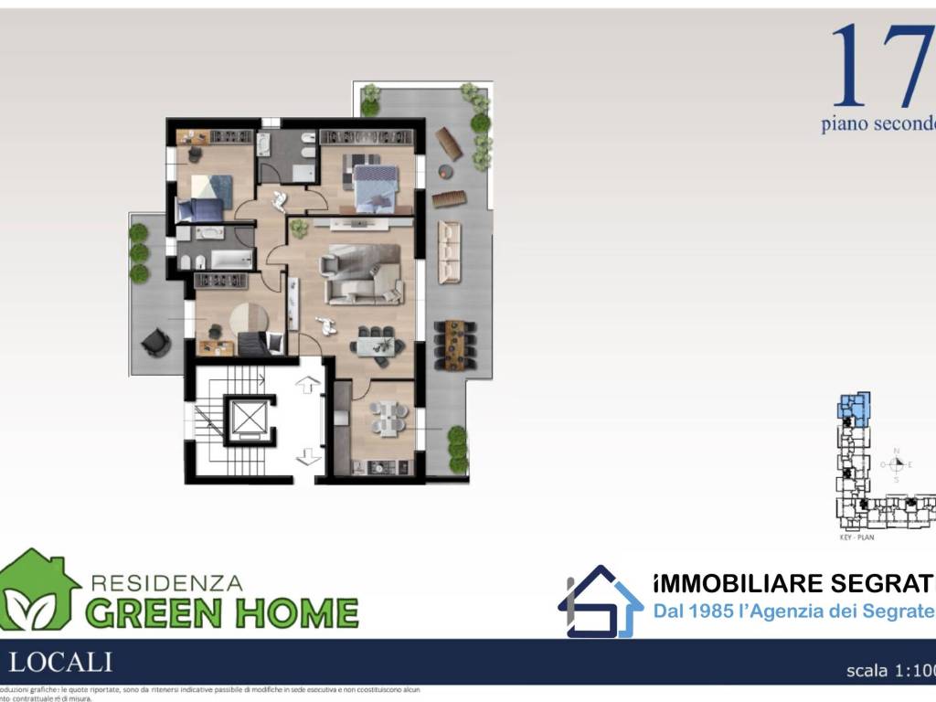 appartamento in vendita a Pioltello