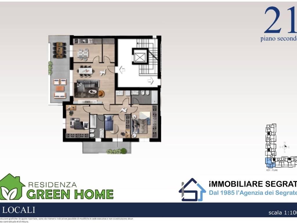 appartamento in vendita a Pioltello