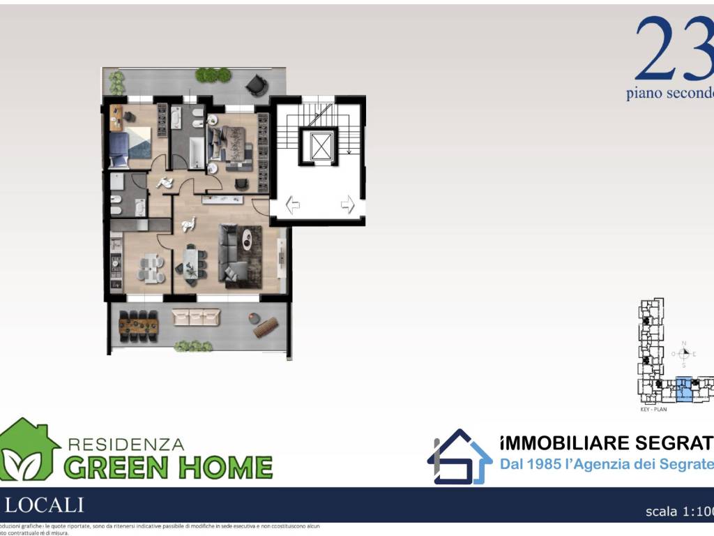 appartamento in vendita a Pioltello