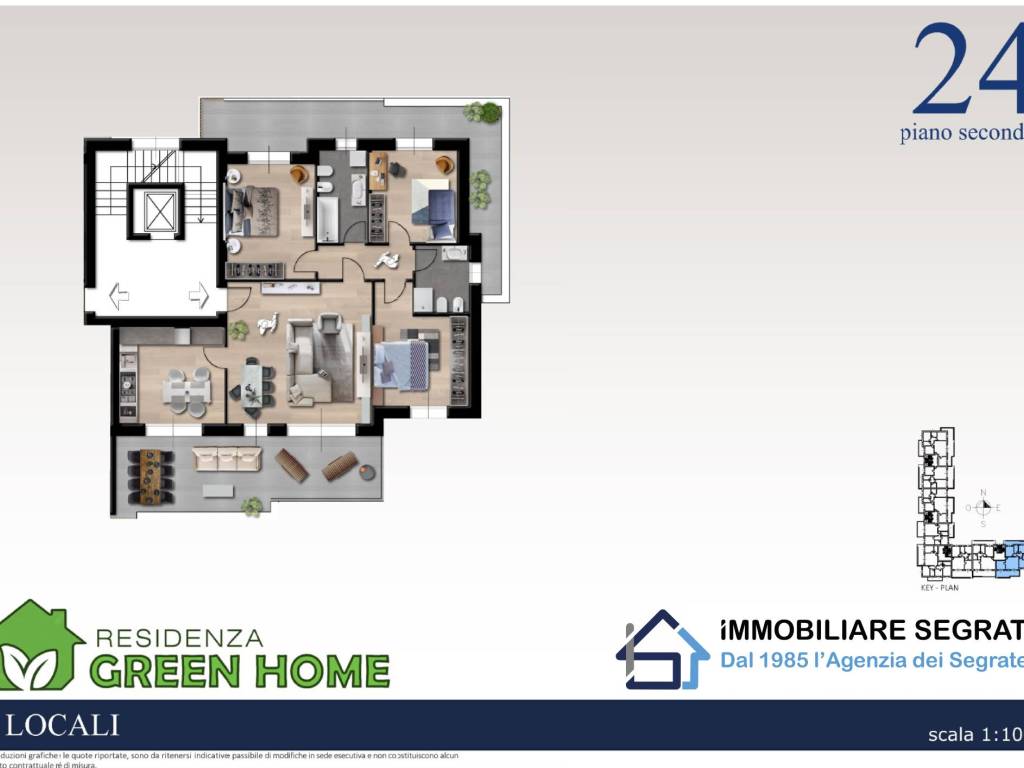 appartamento in vendita a Pioltello