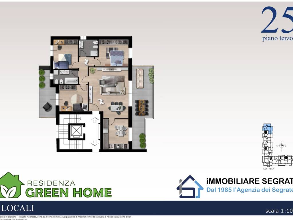 appartamento in vendita a Pioltello