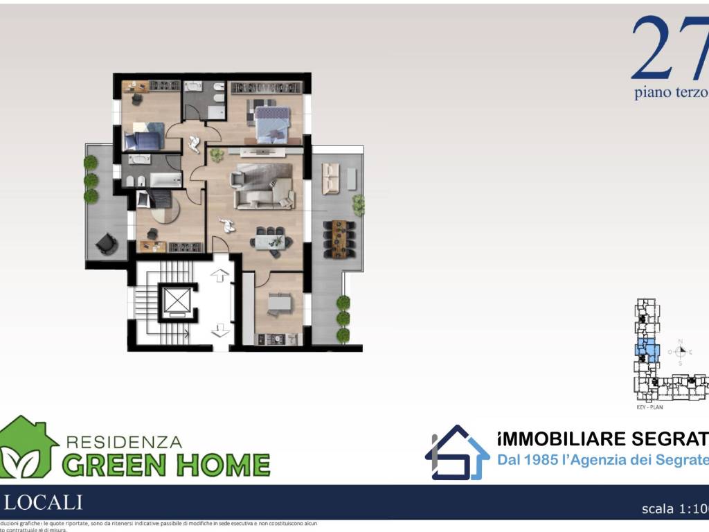 appartamento in vendita a Pioltello